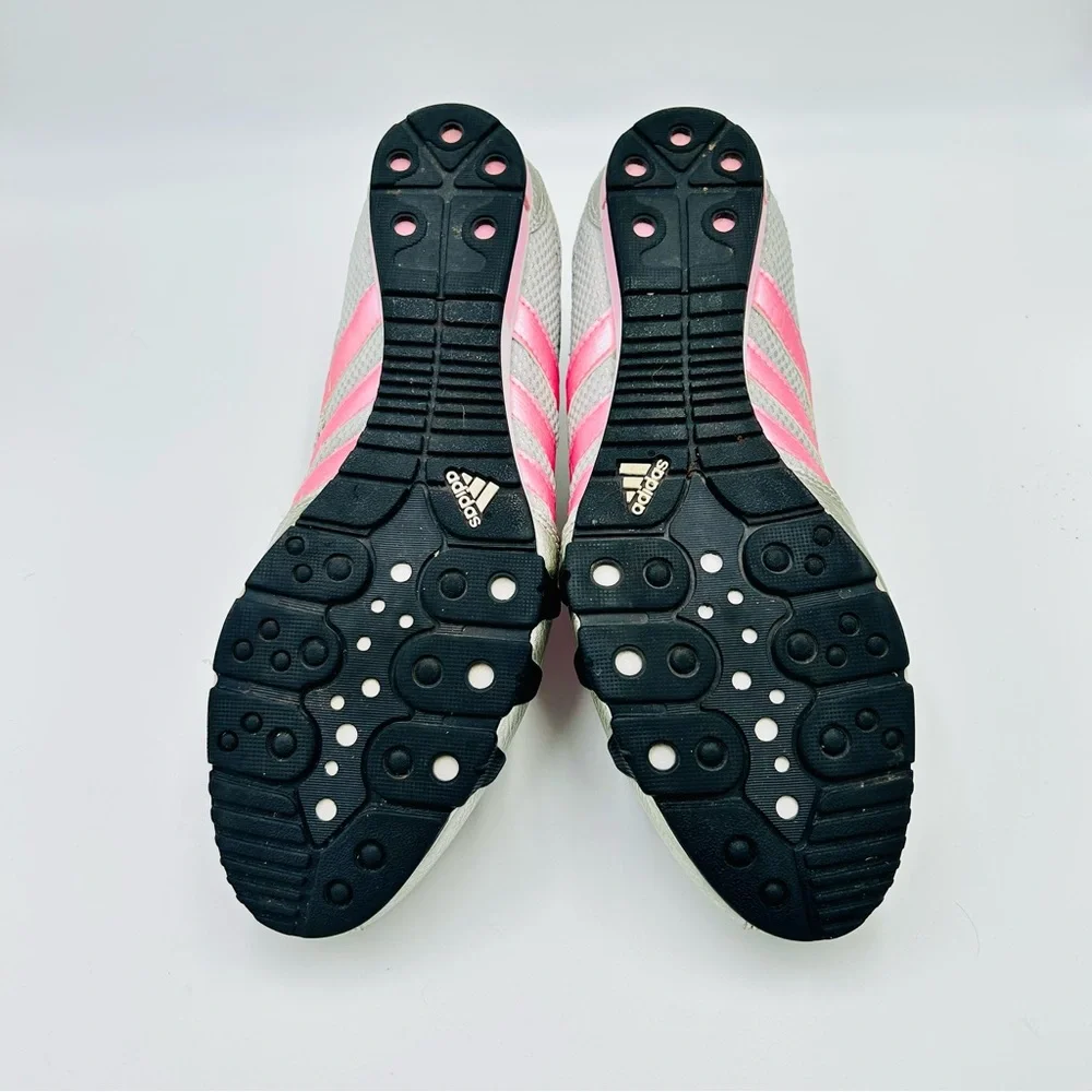 Adidas shoes CC Ride Trainers Pink Gray Silver running workout Women Size 9.5 - Picture 10 of 10